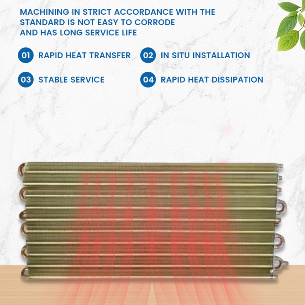Wholesale Custom Air Conditioner Aluminum Fin Plate High-Quality Heat Exchanger Condenser