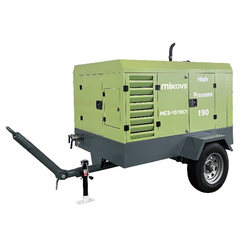 185 Cfm Air Compressor Diesel Portable Air Compressor Screw Air Compressor Manufacturer