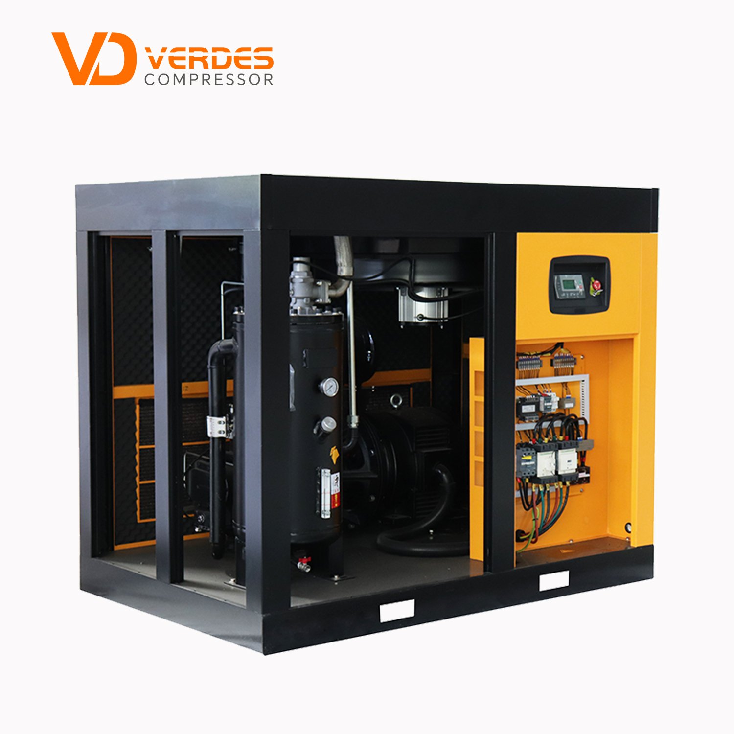 Factory Custom 125hp Silent High Pressure Rotary Industrial Screw Air Compressor 575v 60hz