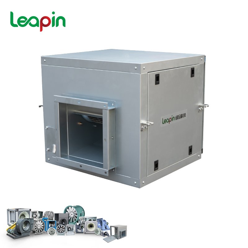 Powerful fresh air fan Low noise, compact size, filter can be installed CIF Centrifugal Inline Fan