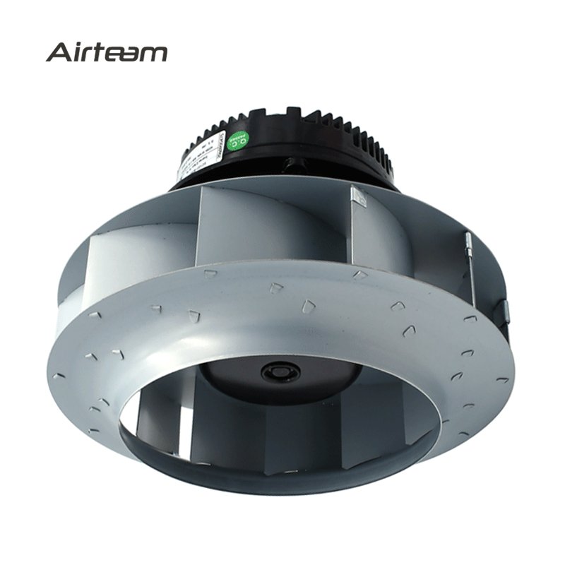 EC DC AC Motorized Impeller Centrifugal High Quality Radial Flow Backward Curved Inclined Impeller Centrifugal Fan