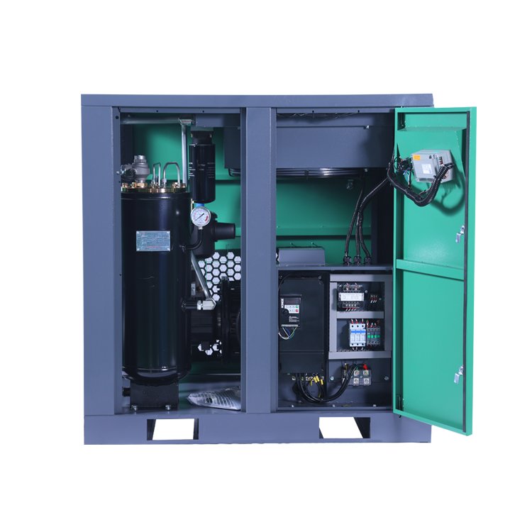 Mandiwi High Performance 37KW 50HP Permanent Magnet Variable Speed Rotary Screw Air Compressor for Industrial Use MGA37VSDA