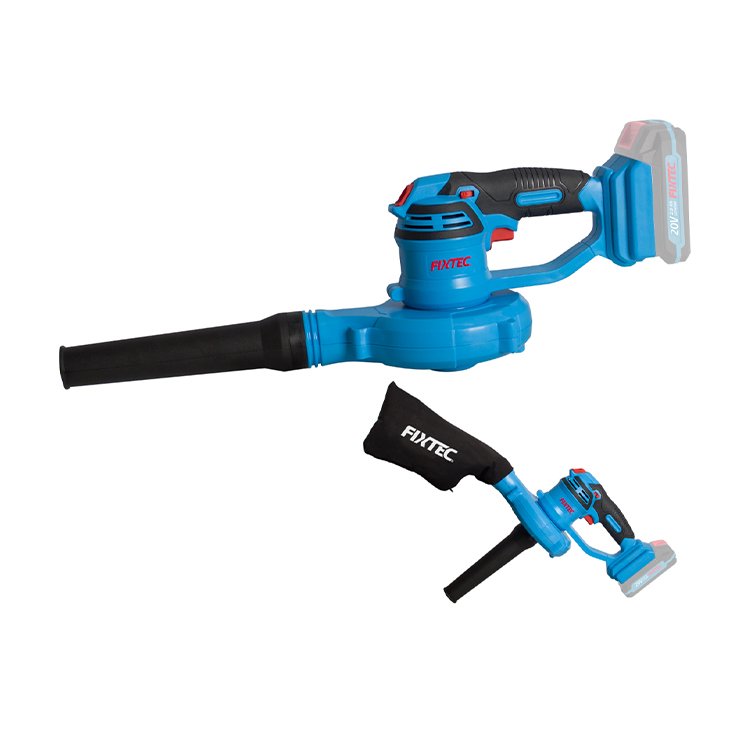 FIXTEC 20V Cordless Brushless Leaf Blower 5000-16500rpm Lightweight Blower Machine
