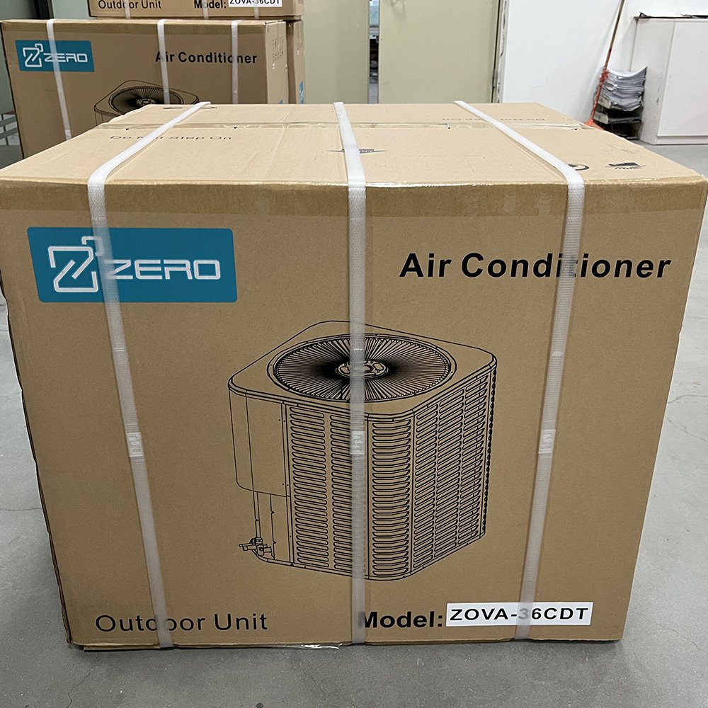 Zero Latam 13 Seer R410A On/off Cooling and Heating Air Conditioner 60Hz Top Discharge Condenser Inverter Air Handler Unit