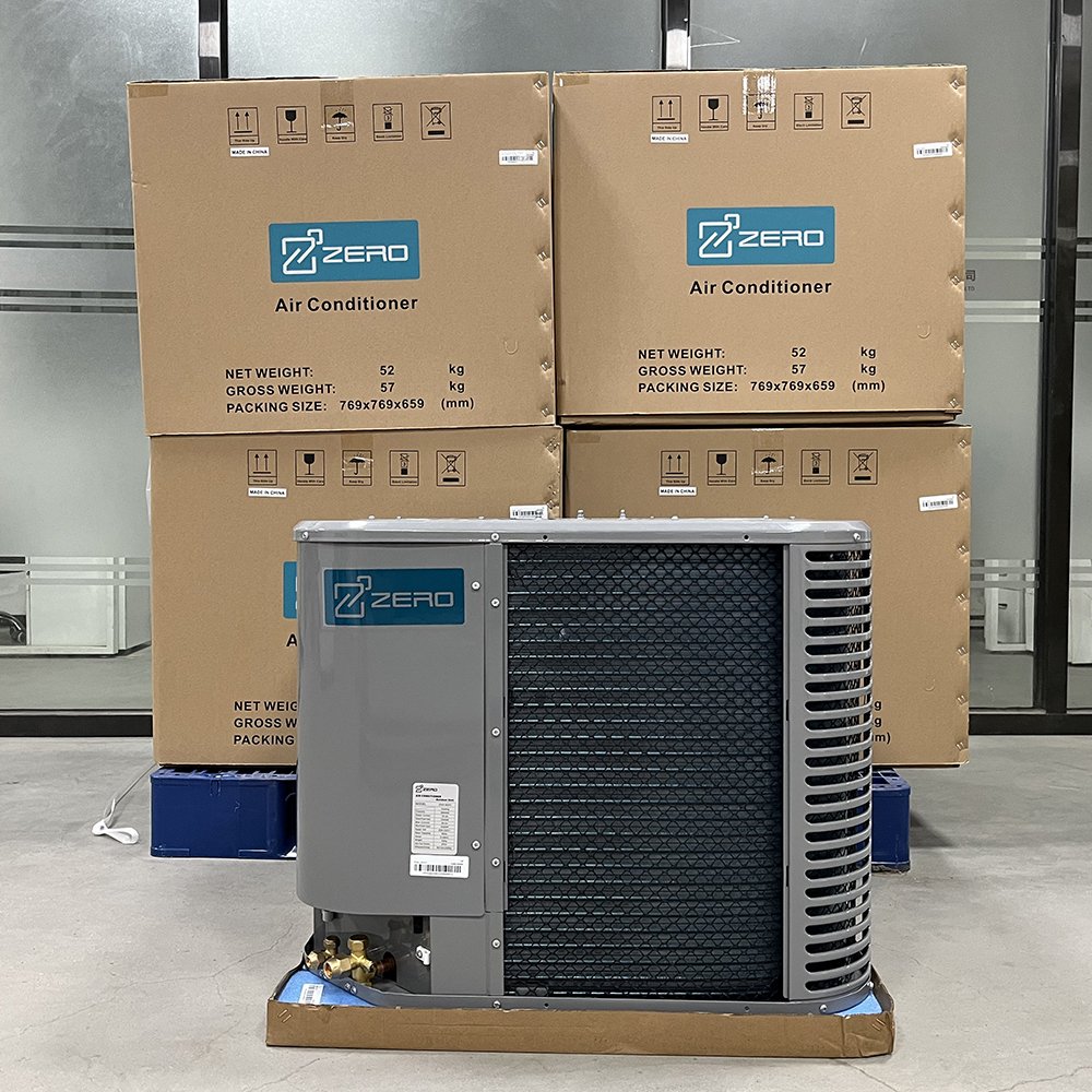 Zero Latam 13 Seer R410A On/off Cooling and Heating Air Conditioner 60Hz Top Discharge Condenser Inverter Air Handler Unit