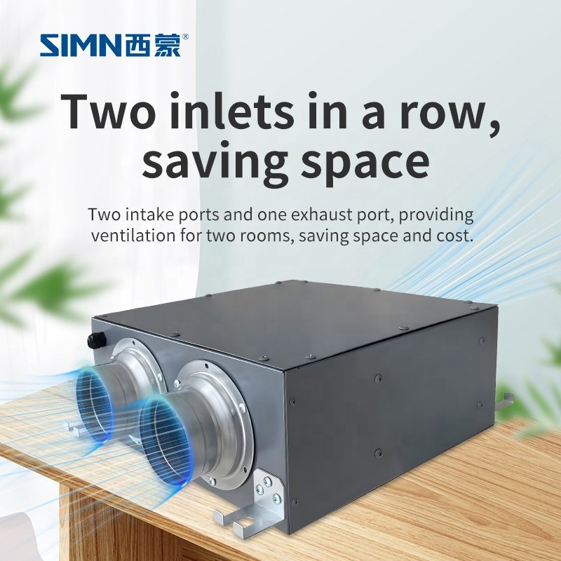 Reliable Space-Saving Duct Blower Fan Home Restaurant Industrial Manufacturing Plant Use 220V AC/DC Electric Stainless Steel
