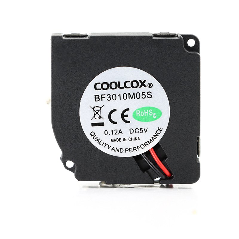 CoolCox 30x30x10mm air Blower Fan,30mm 5V 12V 24V Exhaust Fan for air Purifier,Automotive Wireless Charger,model Airplane