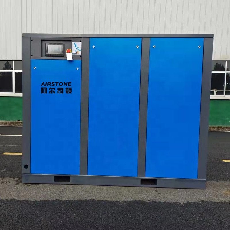 Airstone AS-100BD 75kw Double Stage Screw air Compressor 100hp Vsd Type Two Stage Energy Saving