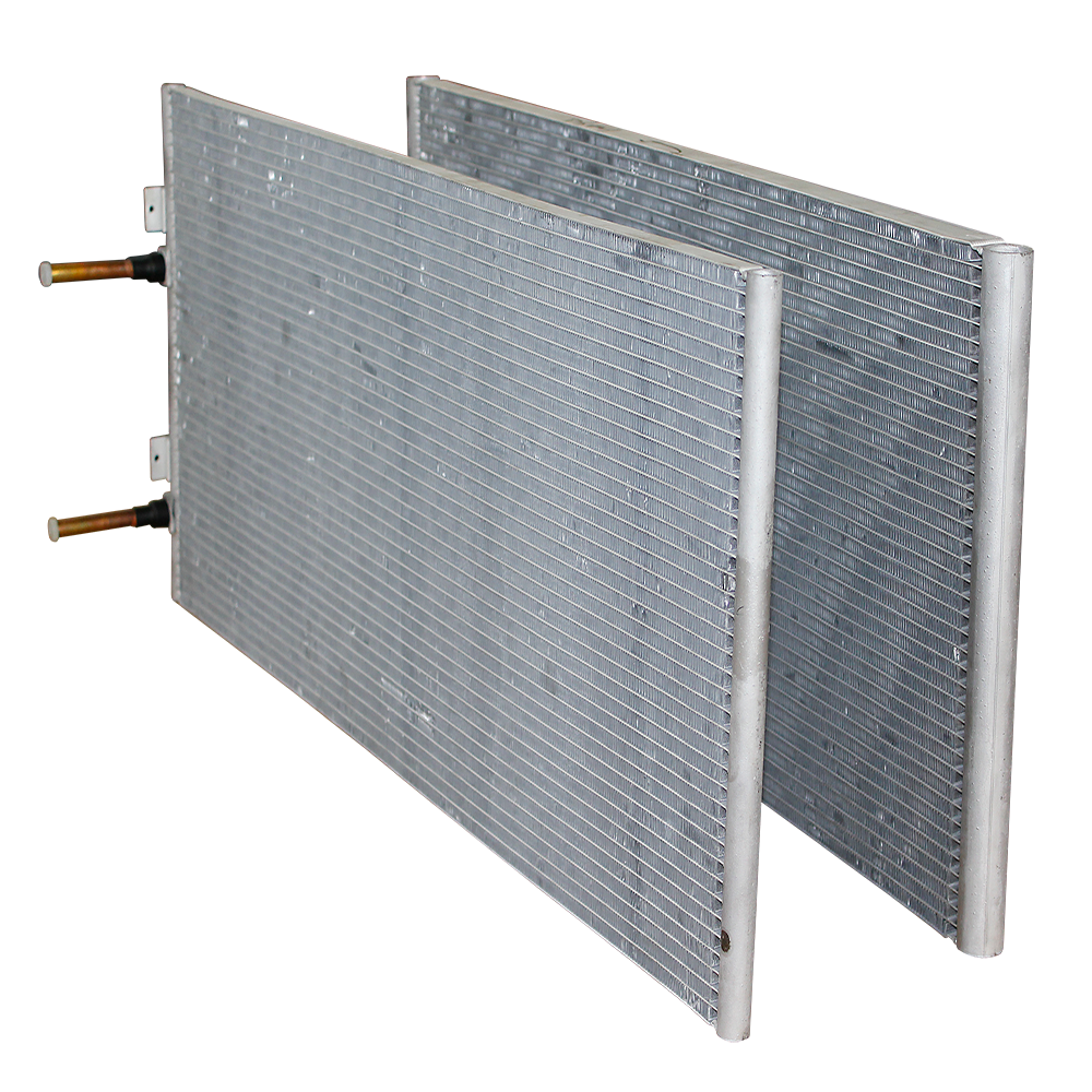 China Factory Custom microchannel heat exchangers Aluminum fin radiator condenser