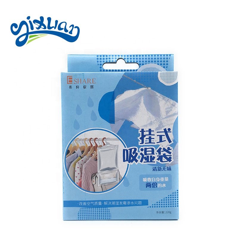 Moisture Absorber and Odor Eliminator Hanging Bags Dehumidification Bags Moisture Absorber Bags