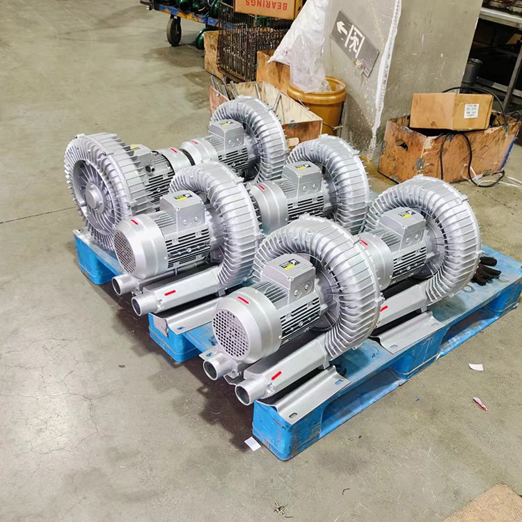 Factory Long Service Life Single Phase Ring Blower 1-3hp 110V 60hz Side Channel Air Blower for Aquaculture Use Blower