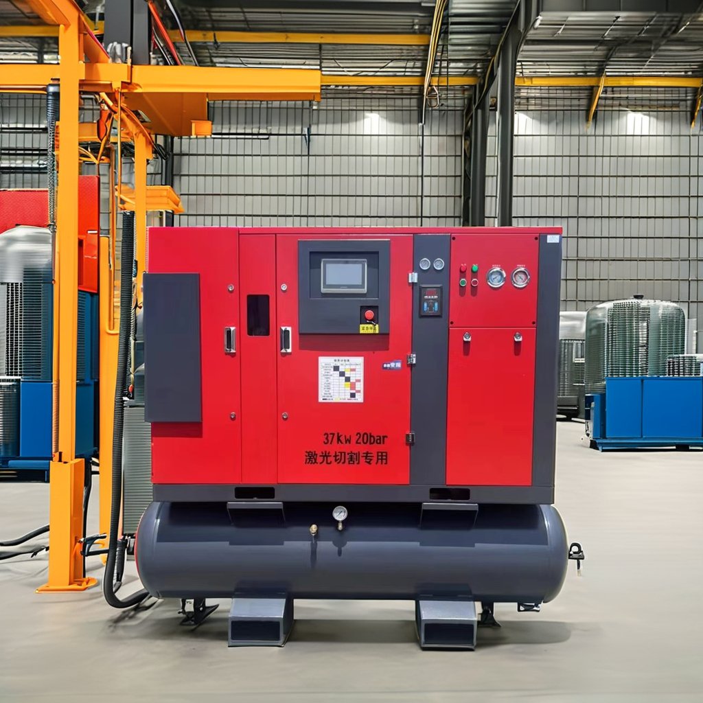 4-in-1 All in One Screw air Compressor Fixed Speed air Compressor