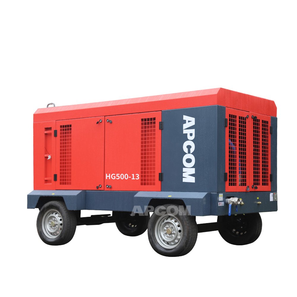 10bar 450cfm Cummins diesel Compressors Mining 145psi Screw air Compresor 450 Cfm 12m3/min diesel Compressor air Air-compressor