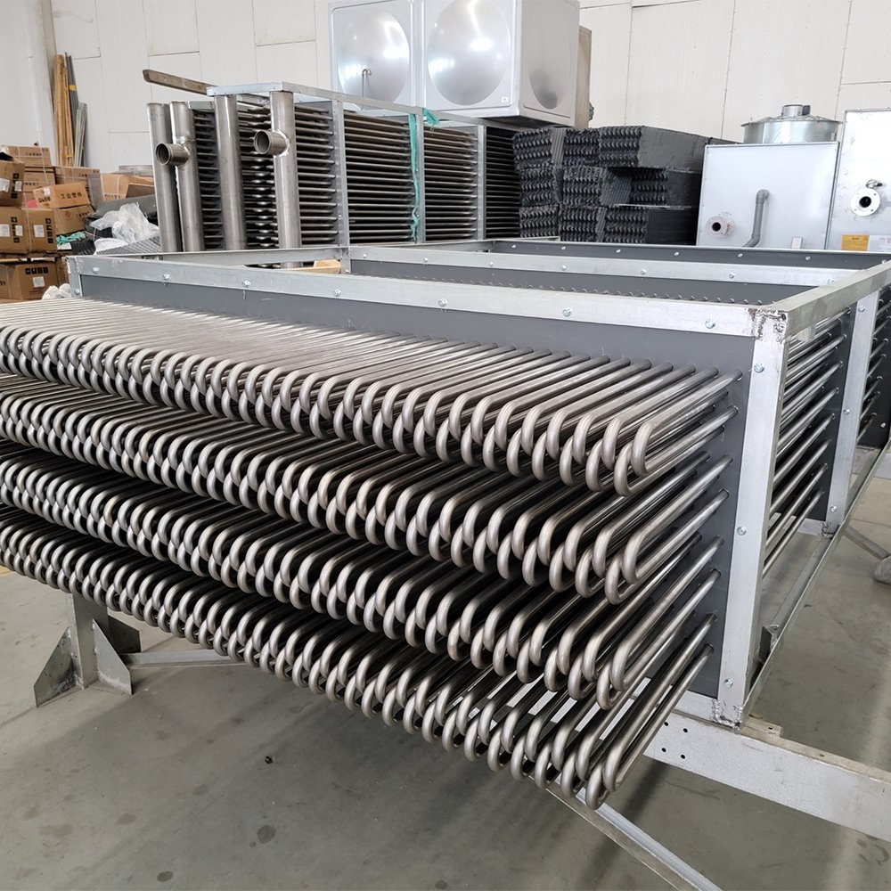 Stainless Steel Condenser Coil Evaporative Condenser Closed Loop Water Cooling Tower Heat Exchanger