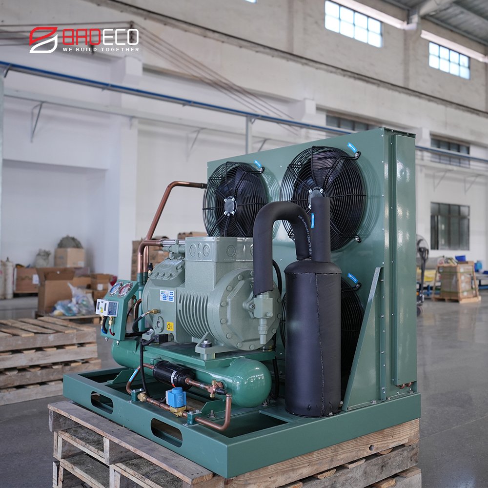 Air-Cooled Condensing Unit Cold Room Condenser Freezer Condensing Unit for Refrigeration