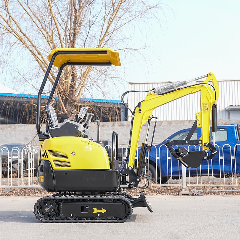 Cast Structure Small Excavator Micro Excavator With Side Swing Function