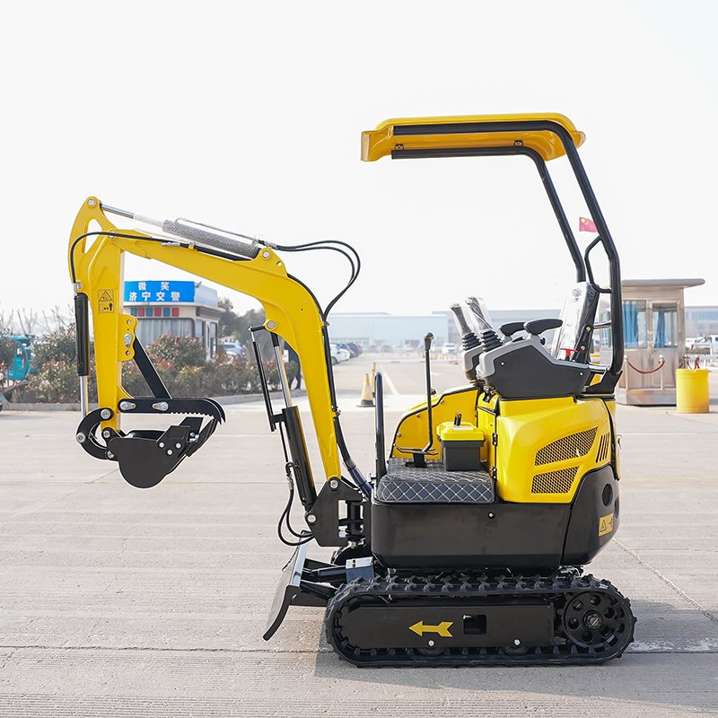 Cast Structure Small Excavator Micro Excavator With Side Swing Function