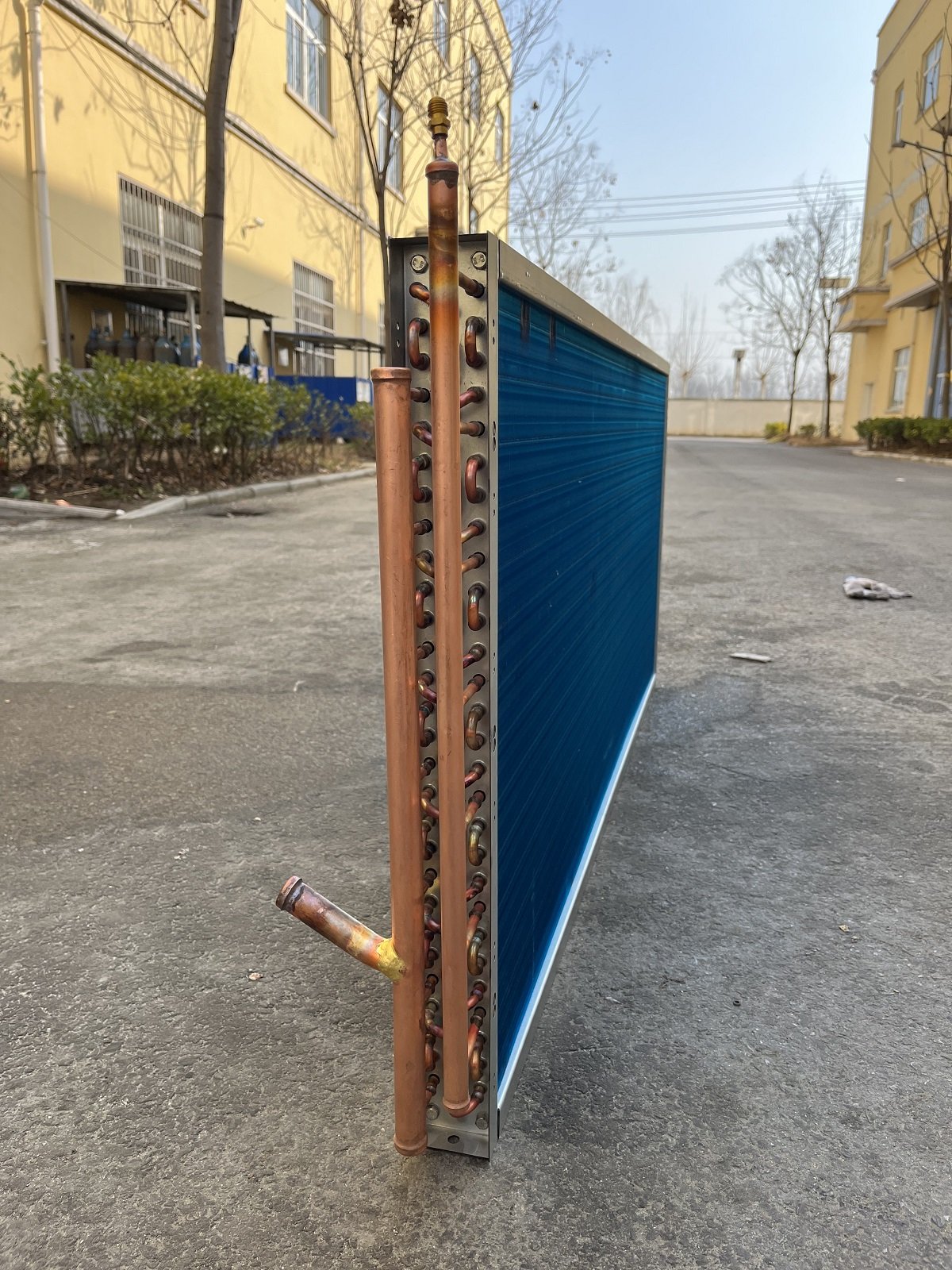 Air Conditioning Fan Coil Unit Evaporator Condenser Radiator Water Air Conditioning System