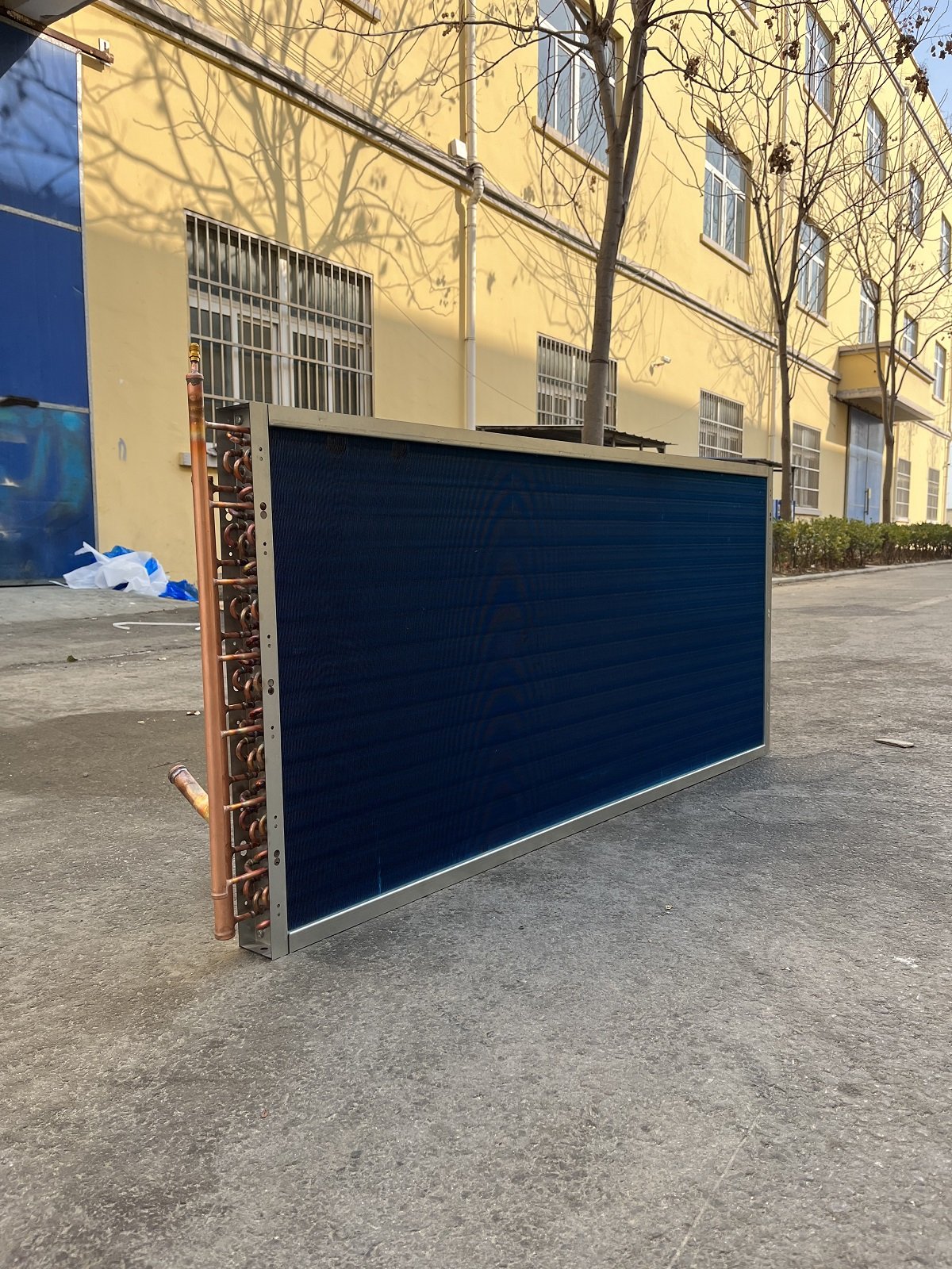 Air Conditioning Fan Coil Unit Evaporator Condenser Radiator Water Air Conditioning System
