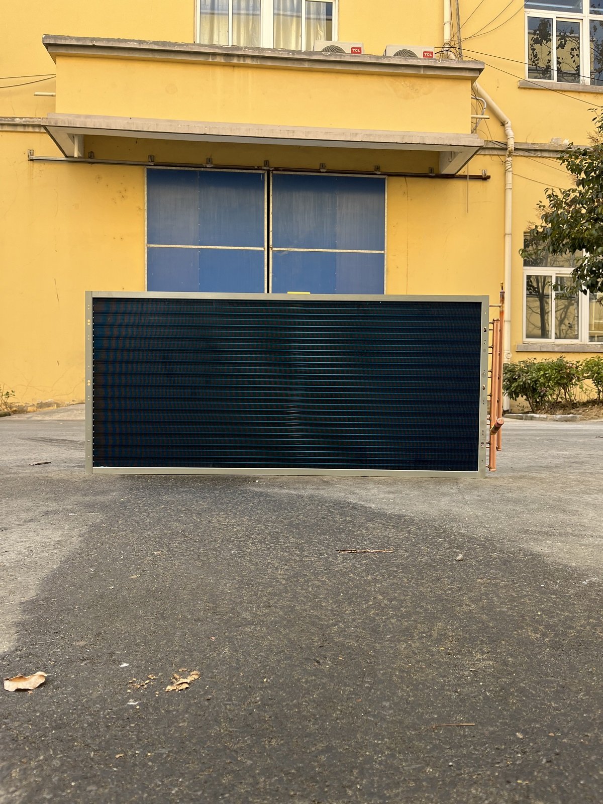 Air Conditioning Fan Coil Unit Evaporator Condenser Radiator Water Air Conditioning System