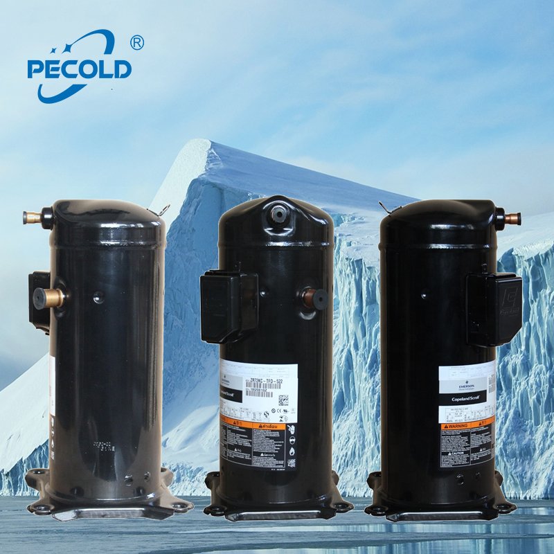 ZR72KC-TFD-522 R22 60500Btu Copeland Freezer 6HP Oilless Cold Room Scroll Air-Compressor Copeland Compressor