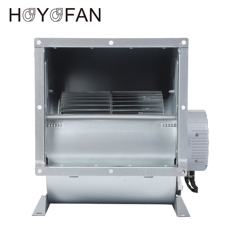 9 Inch Exhaust Blower With 1000W 230 Volt EC Motor Centrifuge Fan Plastic Forward Wheel 0-10V Speed Control CE Certificate