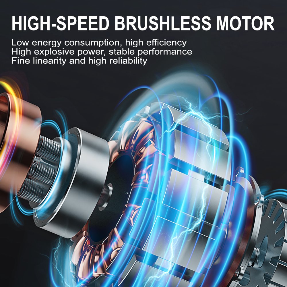 Hot Sale Multi Function 8 Gears High Speed Mini Powerful Compressed air duster Wireless Electric Turbo Fan for Home Office Car