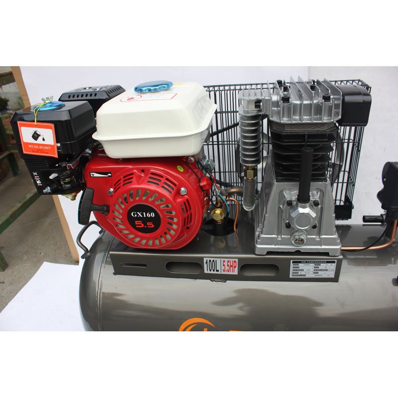 5.5hp 100l Gasoline/petrol air Compressor