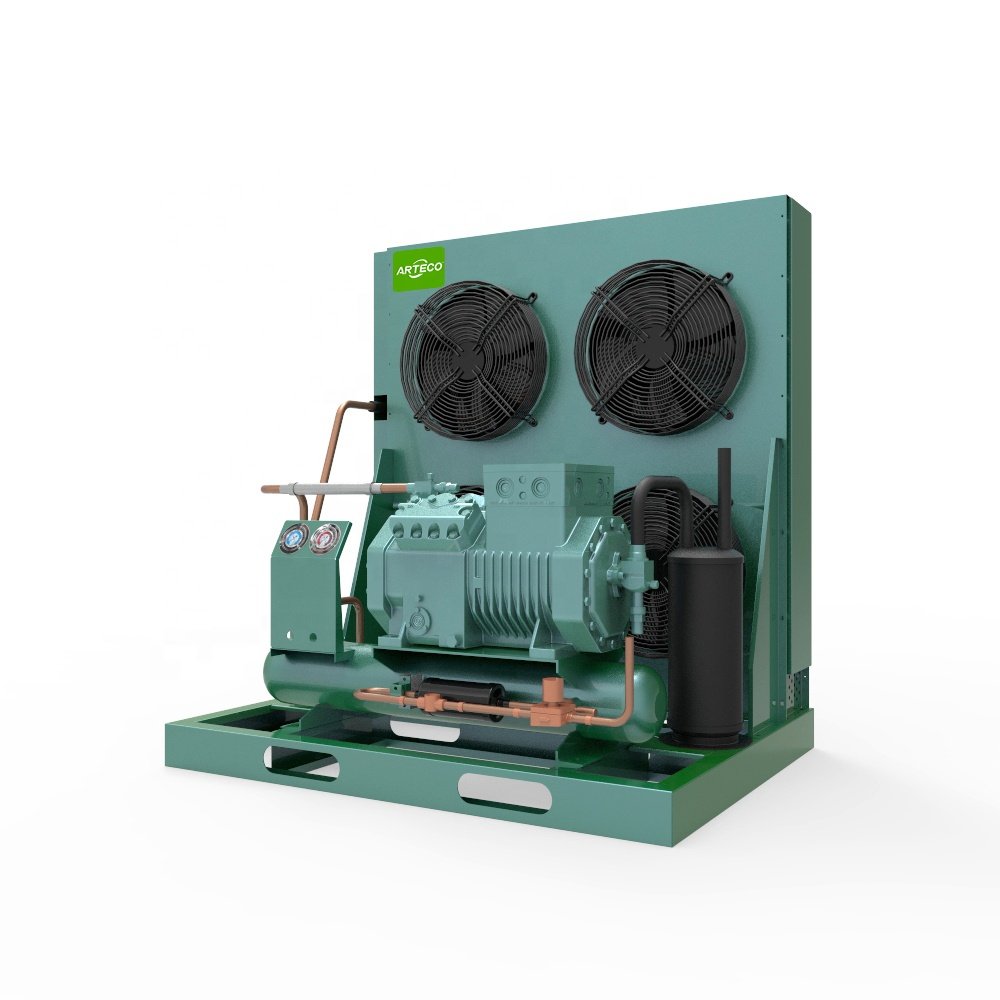 Open-type Condensing Unit Refrigerating Type Chill Water Compressor Freezer Condensing Unit