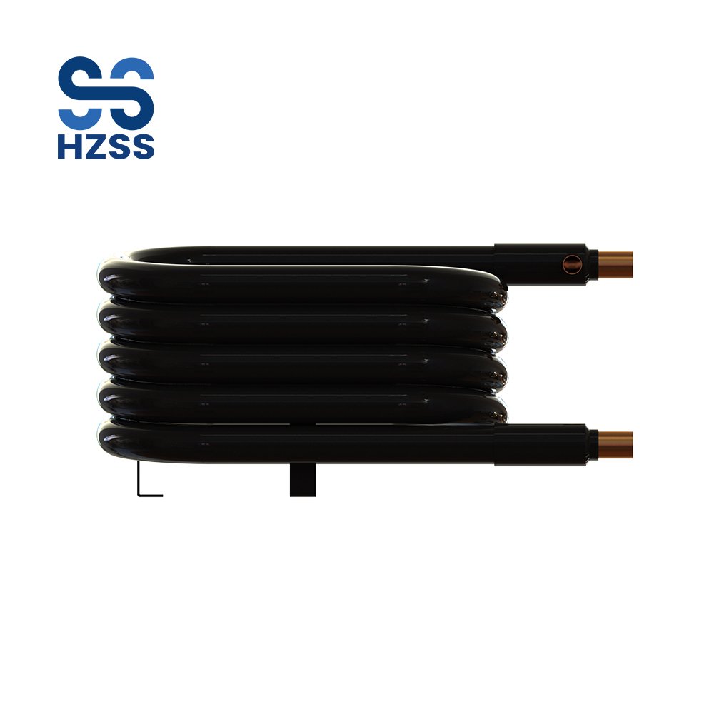 HZSS Spiral Heat Exchanger Titanium Marine Condenser Corrosion Resistance Tube in Tube Coaxial Heat Exchanger