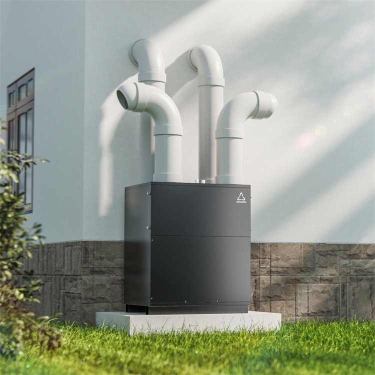 Airwoods Heat Pump Hrv Erv 350m3/h Heat Recovery Ventilation System Home Air Heat Recuperator
