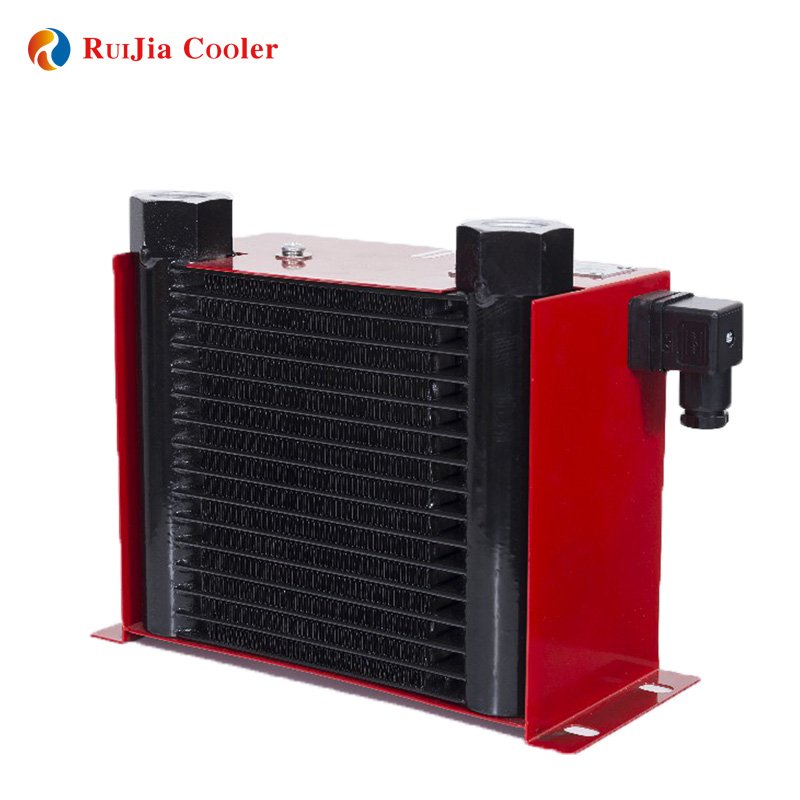 Spot Goods RC-153 Tube-Fin Hydraulic Aluminum Oil Cooler Heat Exchanger Air Condenser