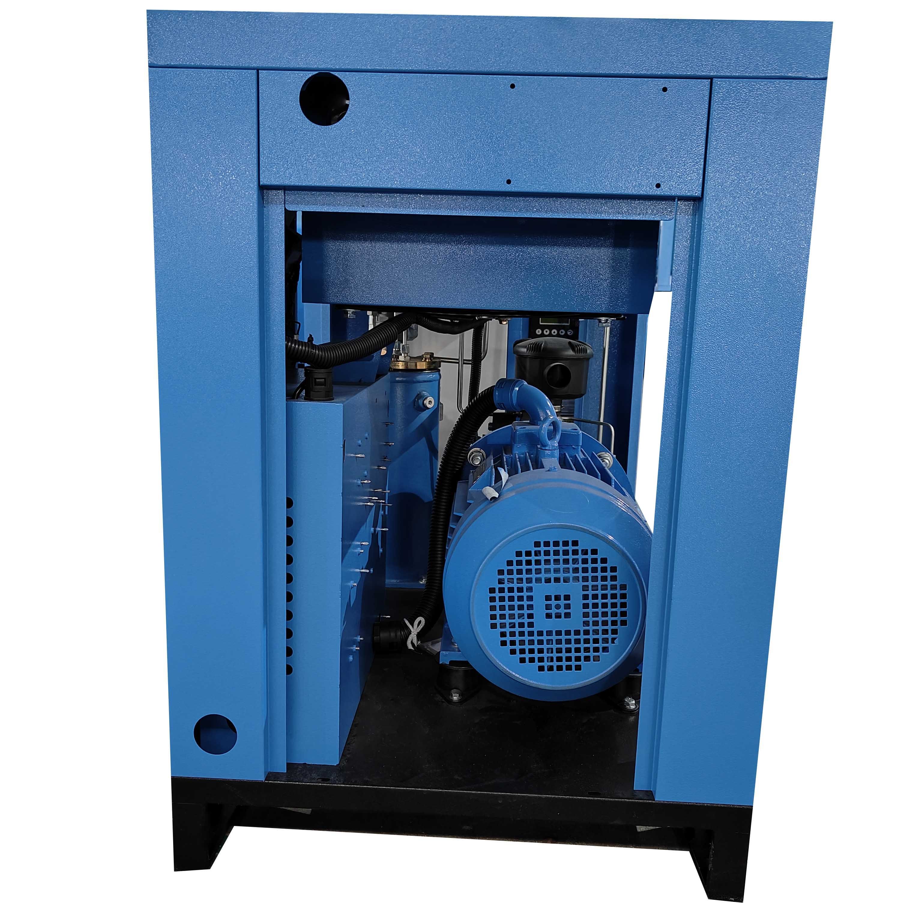 Best Quality 8bar 9.3m3 /min 75hp 55Kw Power Frequency Fixed Speed Screw Air Compressor