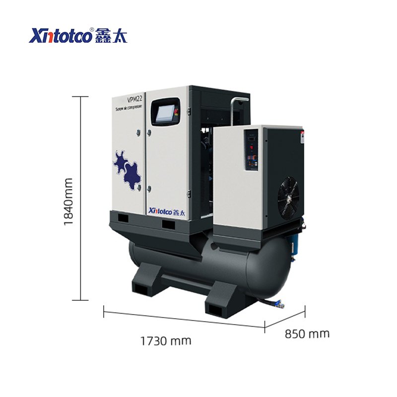General Industrial 4 in 1 Air Compressors De Ar 15.5HP All in One Air Compressors