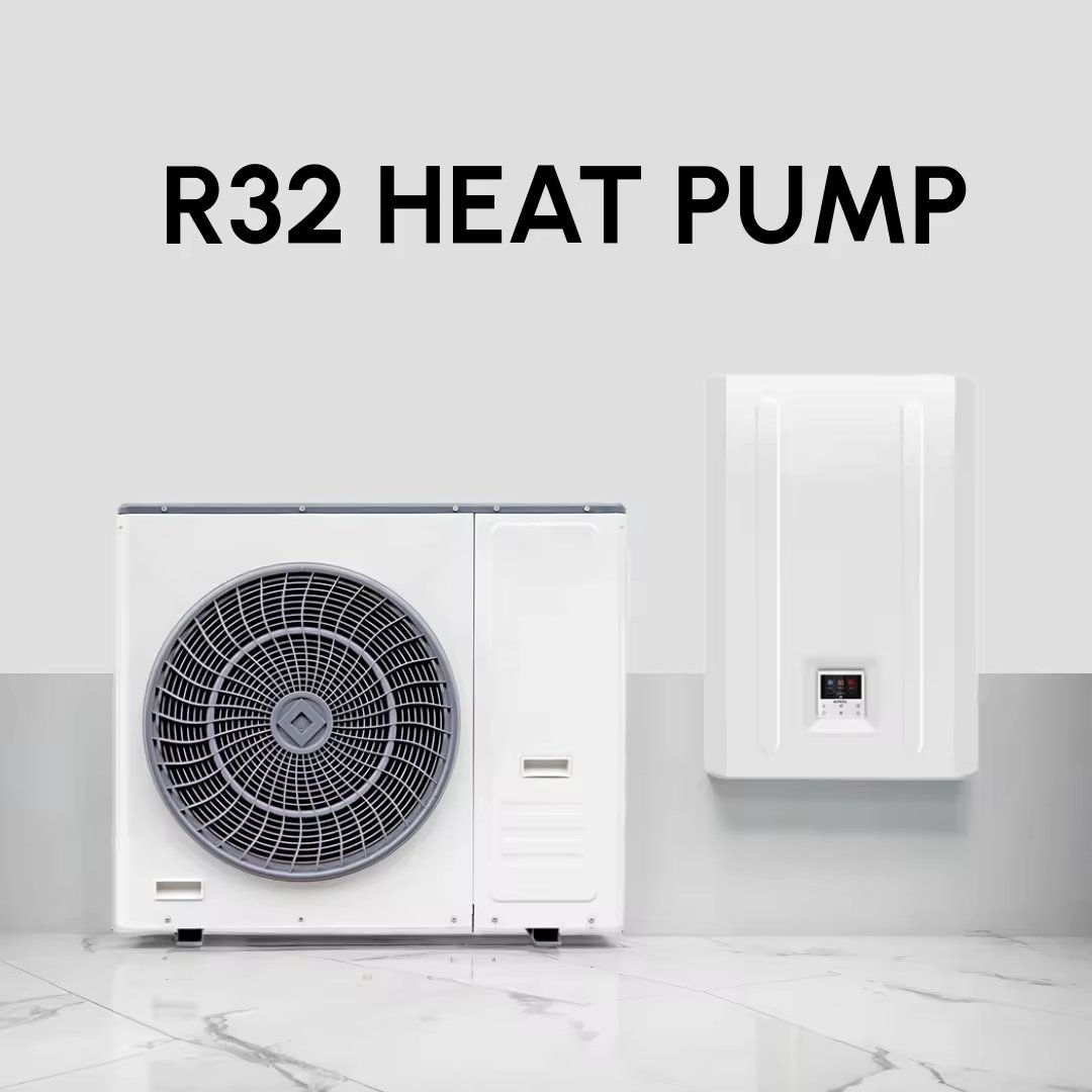 China Factory's New R290 Monobloc Heat Pump DC Inverter EVI Floor-Standing Air Conditioner With Condenser Motor-Core Included