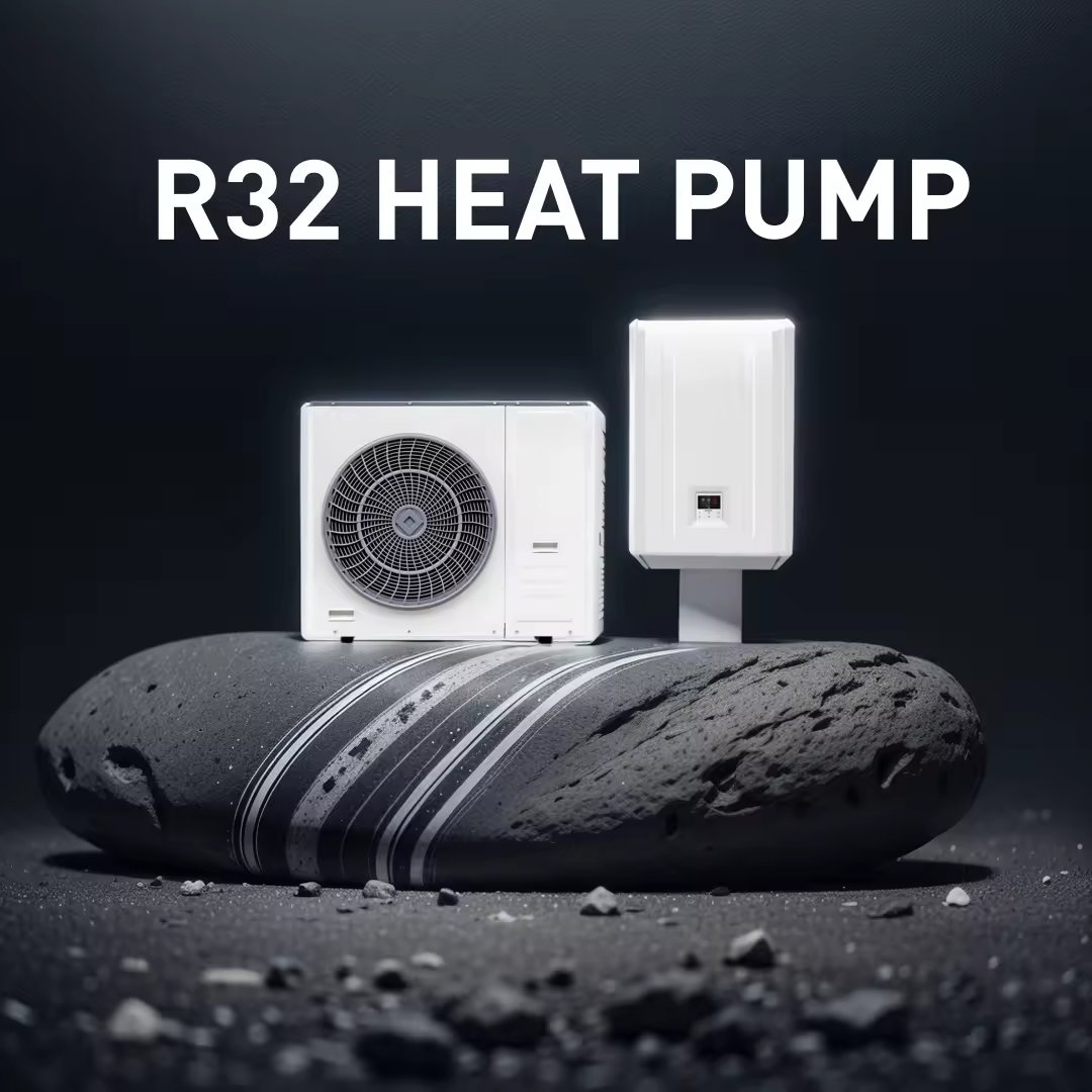 China Factory's New R290 Monobloc Heat Pump DC Inverter EVI Floor-Standing Air Conditioner With Condenser Motor-Core Included