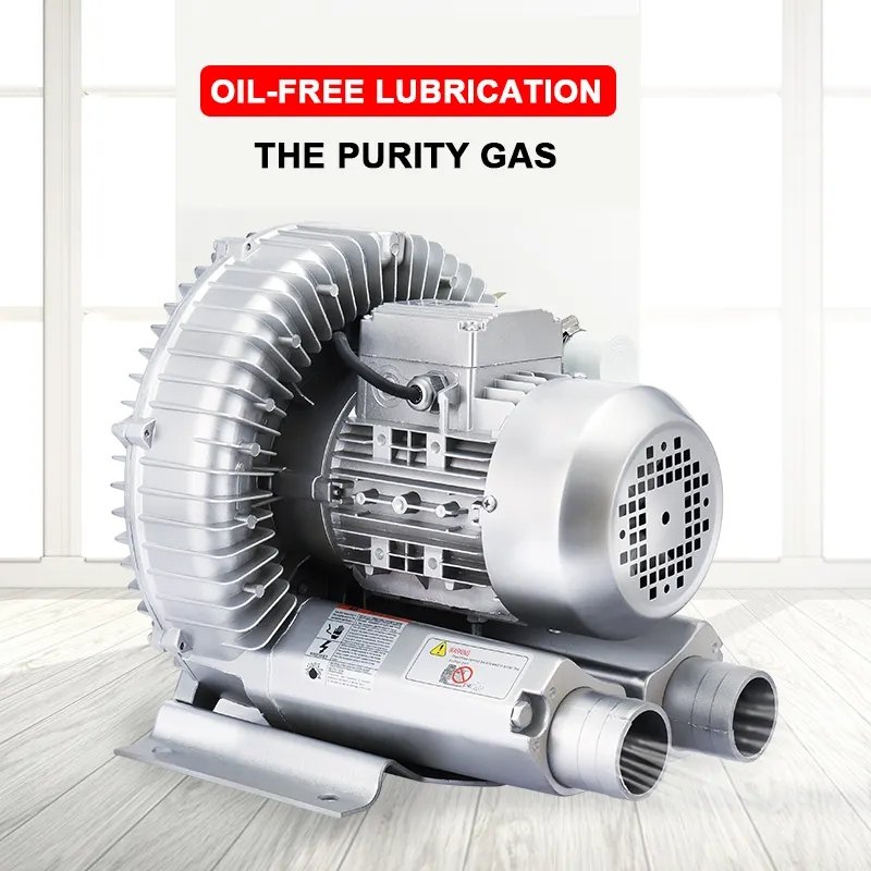 Roots Air Centrifugal Ring Dust Side Channel High Pressure Industrial Blower Vacuum Pump