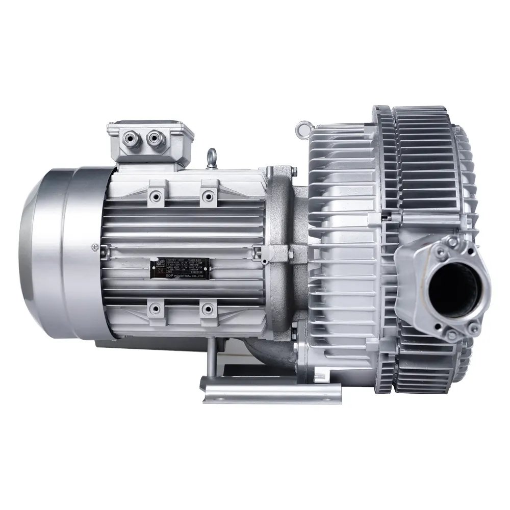Roots Air Centrifugal Ring Dust Side Channel High Pressure Industrial Blower Vacuum Pump