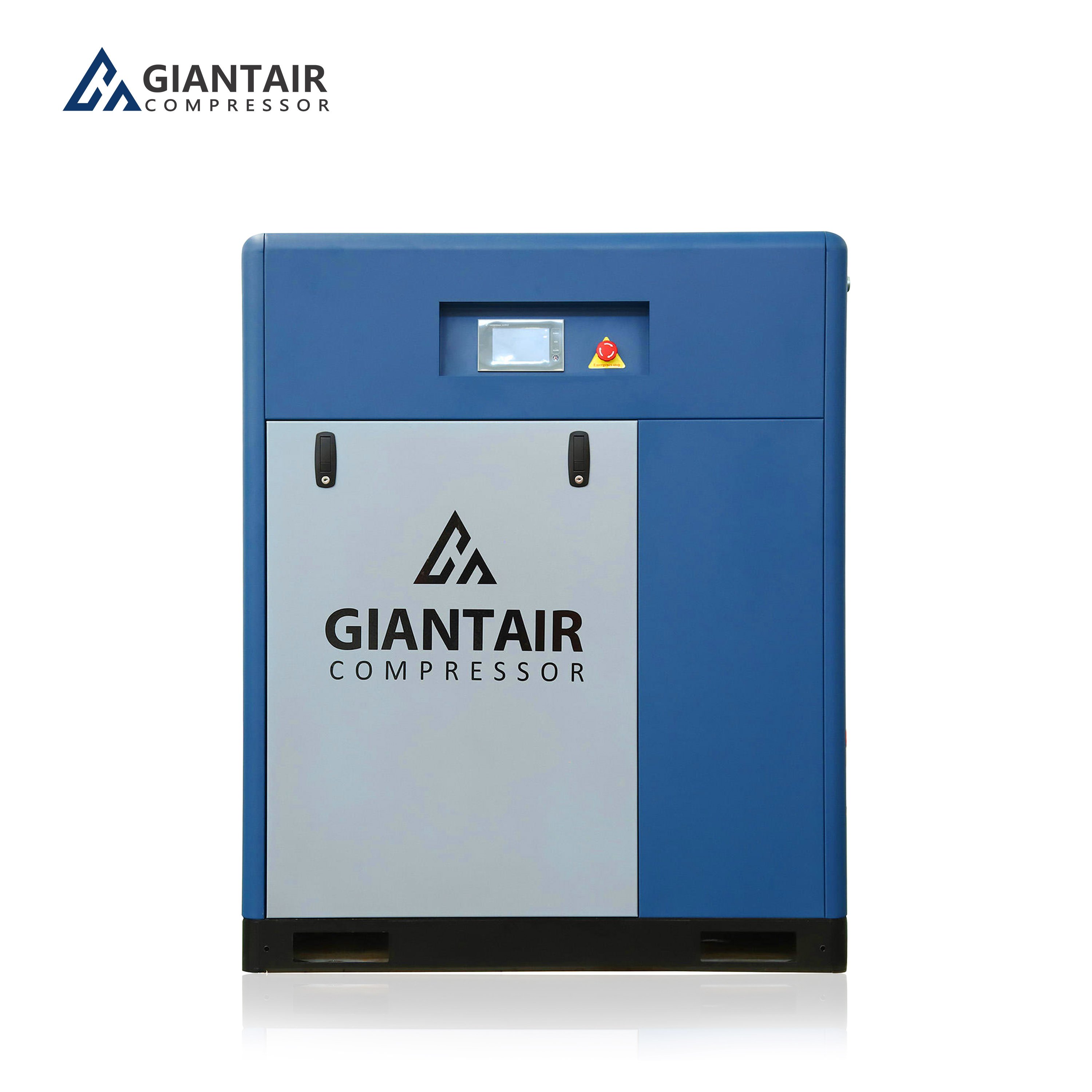 Giantair 22KW 30HP High Quality Belt Driven Rotary air Compressor Energy Saving Screw air Compressor