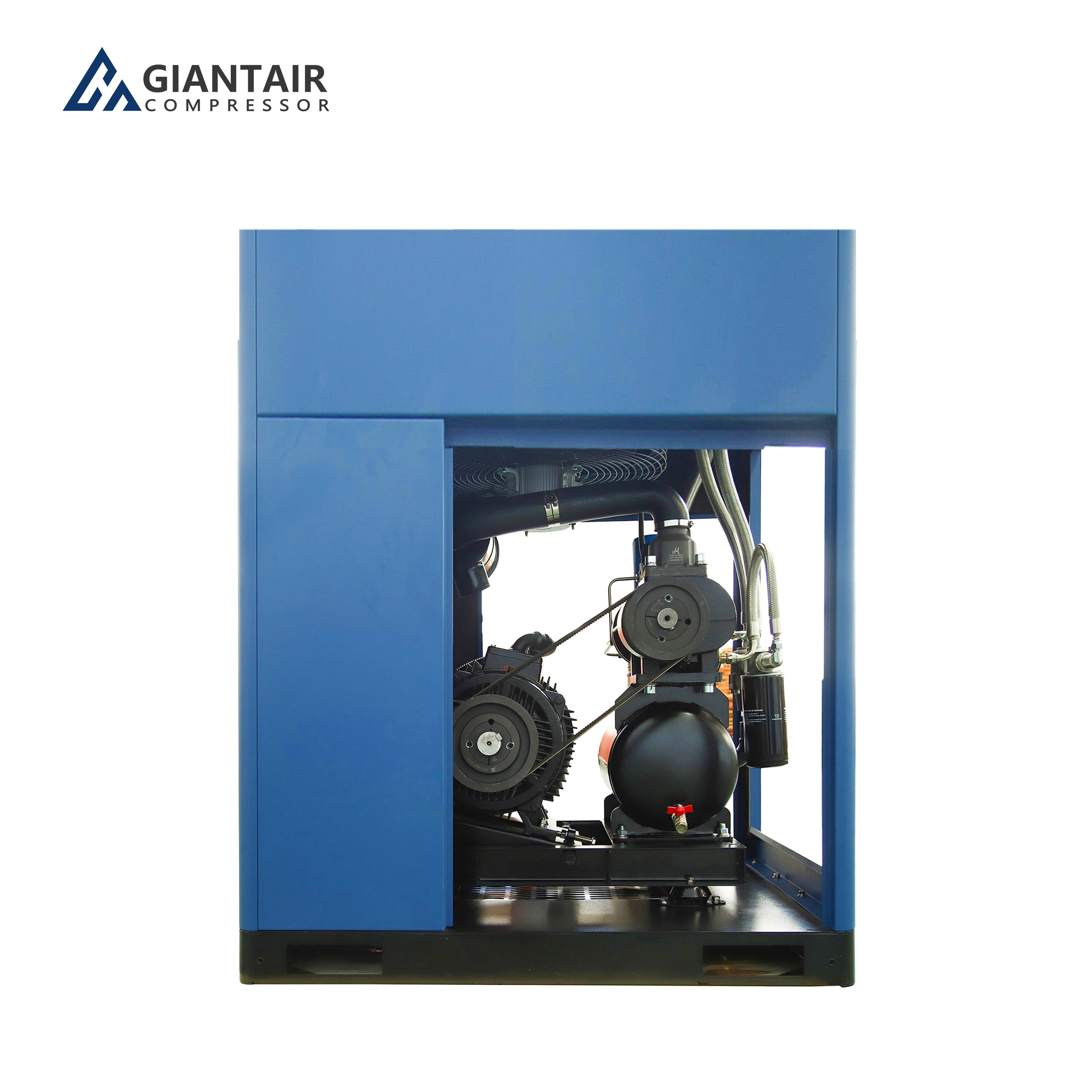 Giantair 22KW 30HP High Quality Belt Driven Rotary air Compressor Energy Saving Screw air Compressor