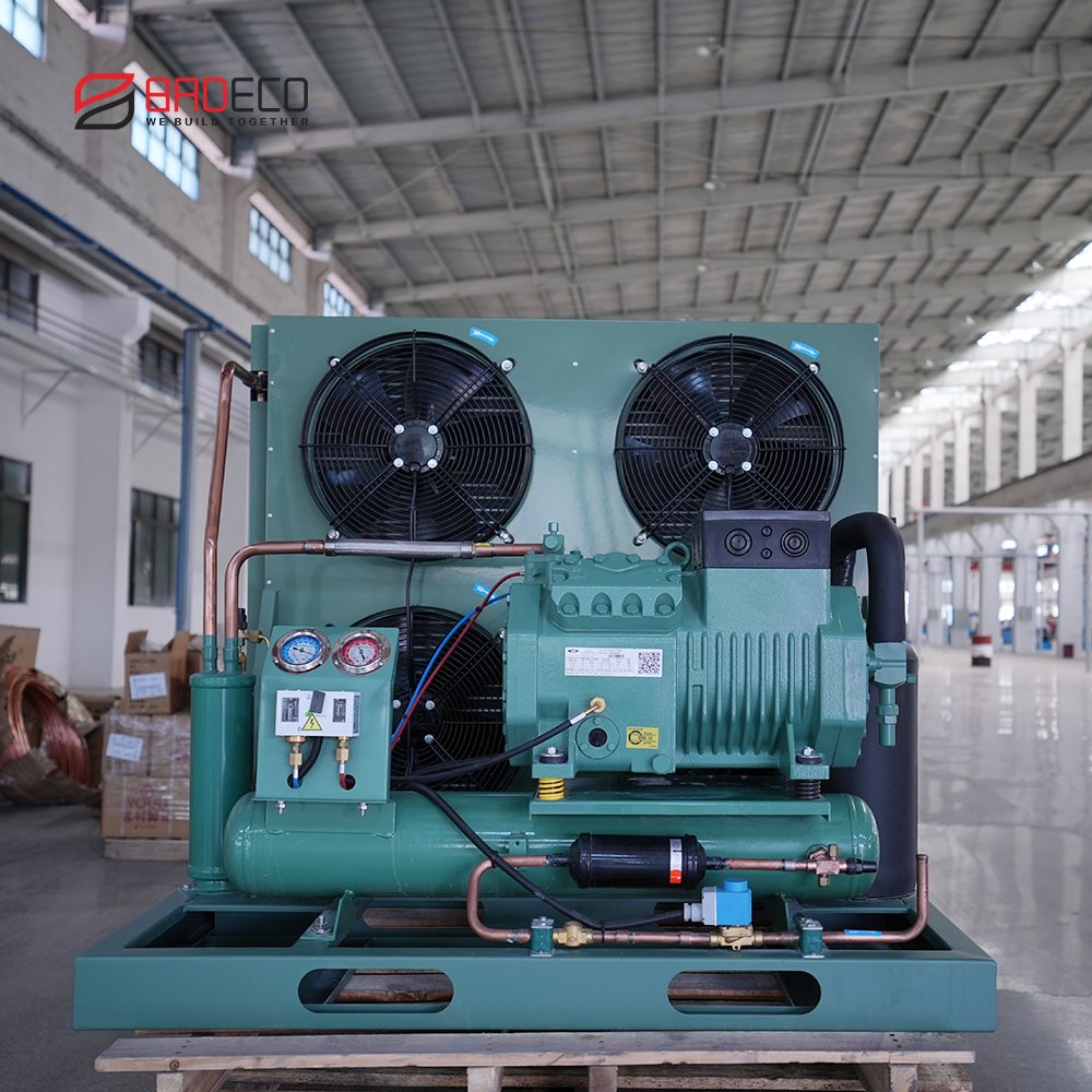 20Hp Low Temperature Cold Room Condenser Unit Refrigeration Unit Freezer Condensing Unit