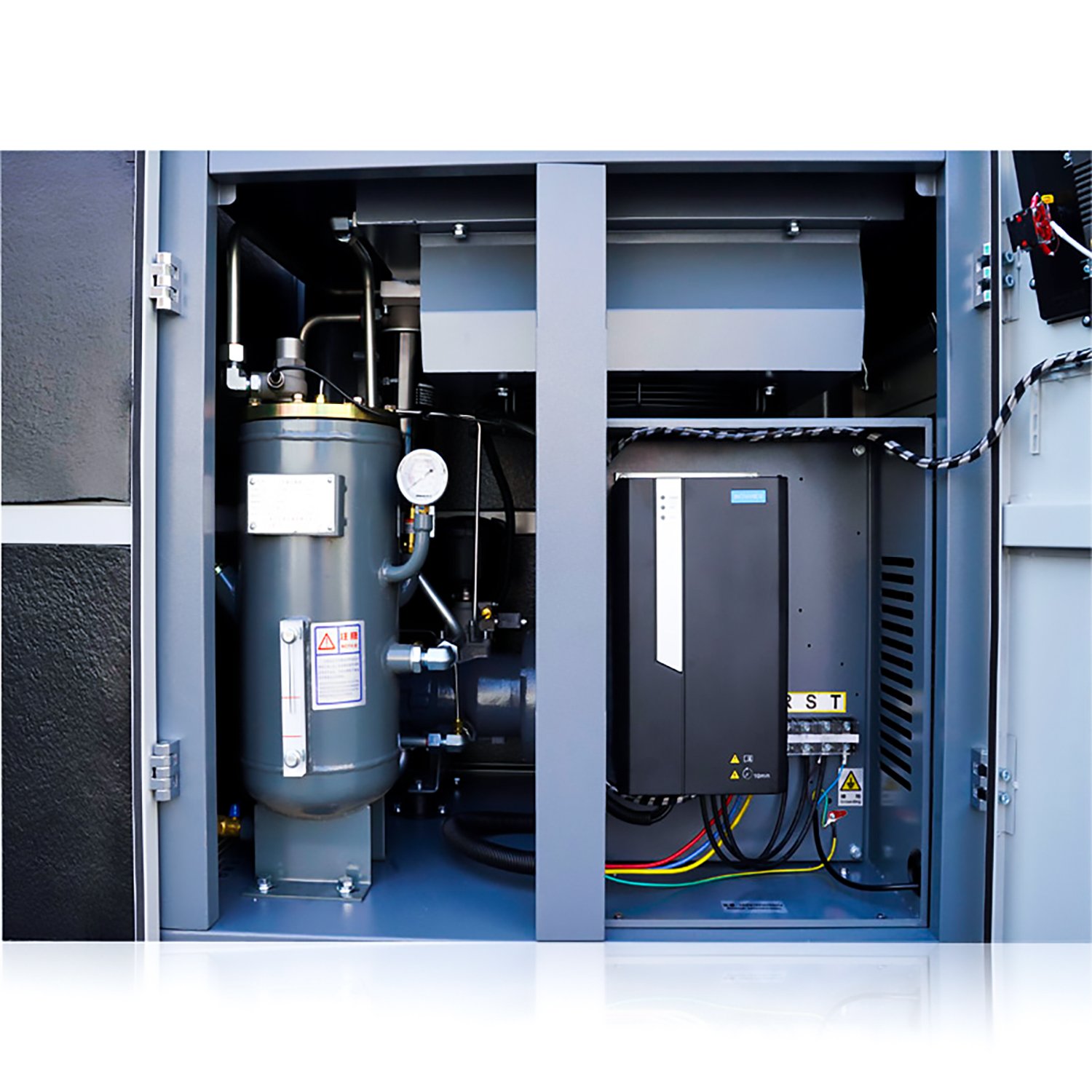 Hot Two-stage Advanced Technology Screw air Compressor Diesel Laser air Compressor Fixed