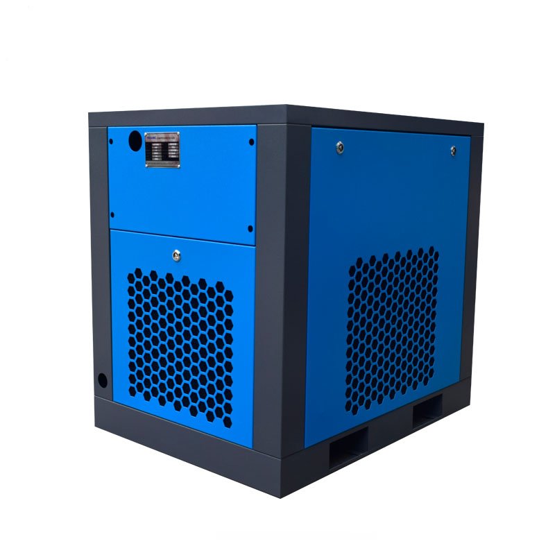 Customizable Rotary Silent 7.5kw 10hp Inverter Screw Air Compressor for Industrial Equipment