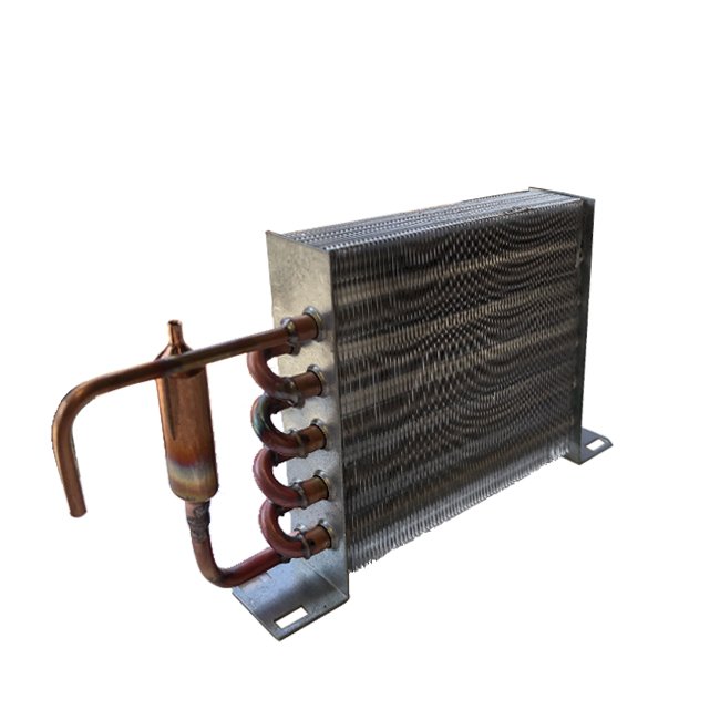 Shanghai Shenglin EVI air Source Heat Pump Aluminum Tube Aluminum Fin Evaporator Coil