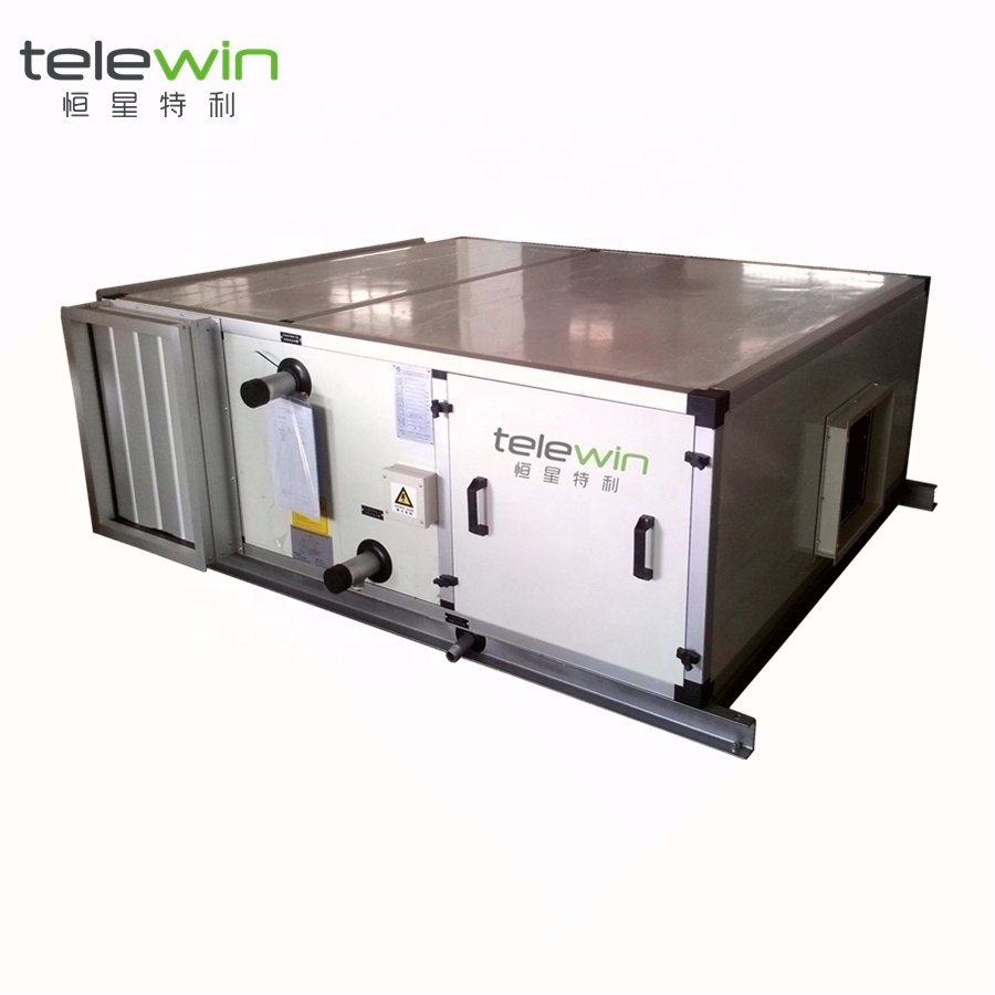 Modular air Handling Unit Customization Copper Tube Copper Fin Cooling Coil Stainless Steel Panel Anti-corrosion Aircon