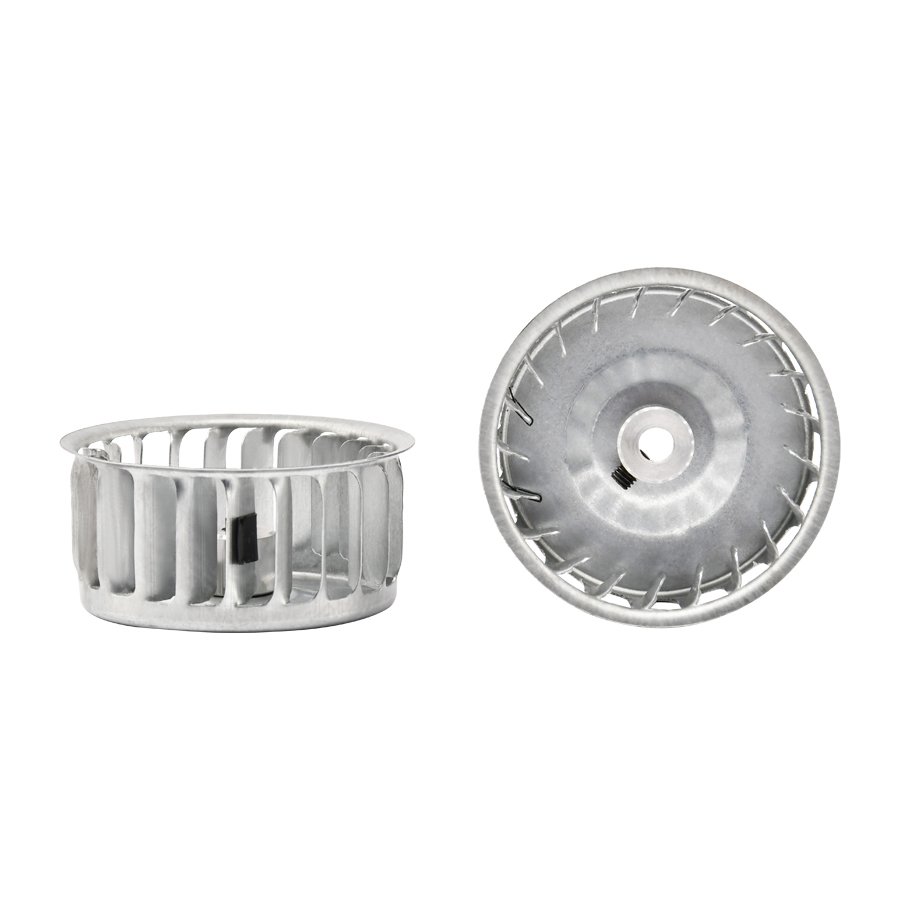 4 Inch Straight Blades Centrifugal Blower Centrifugal Fan Wheel, Multi-wing Fan Impeller for Ventilation Cooling