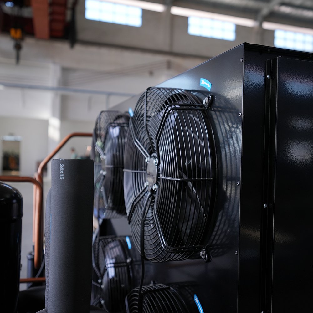 5Hp Semi Hermetic Condensing Unit Cold Room Air Cooled Refrigeration Compressor Condensing Unit