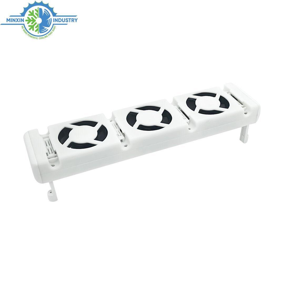 High Dualibility DC12V Radiator Ventilator Magnetic Heat Vent Blower Booster Radiator Top Fan