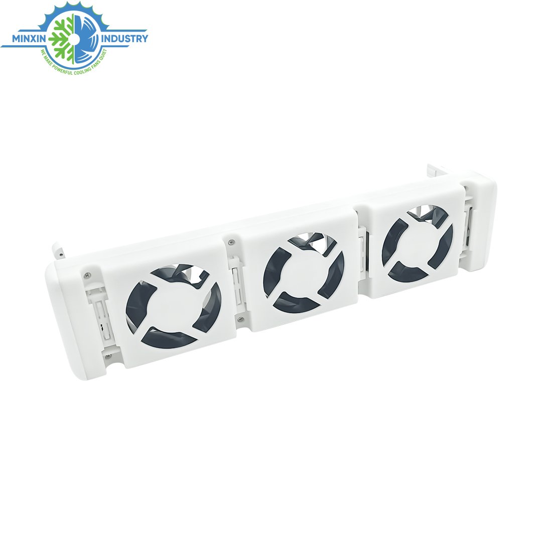 High Dualibility DC12V Radiator Ventilator Magnetic Heat Vent Blower Booster Radiator Top Fan