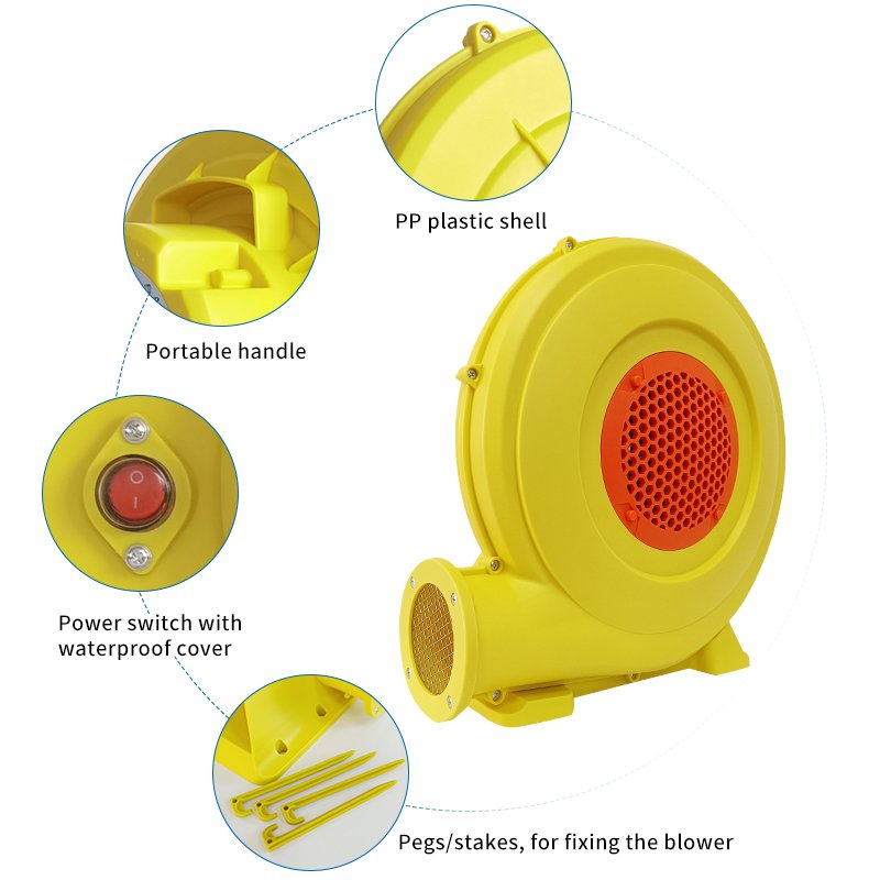 High Quality 750w Inflatable Blower Electric air Blower Fan